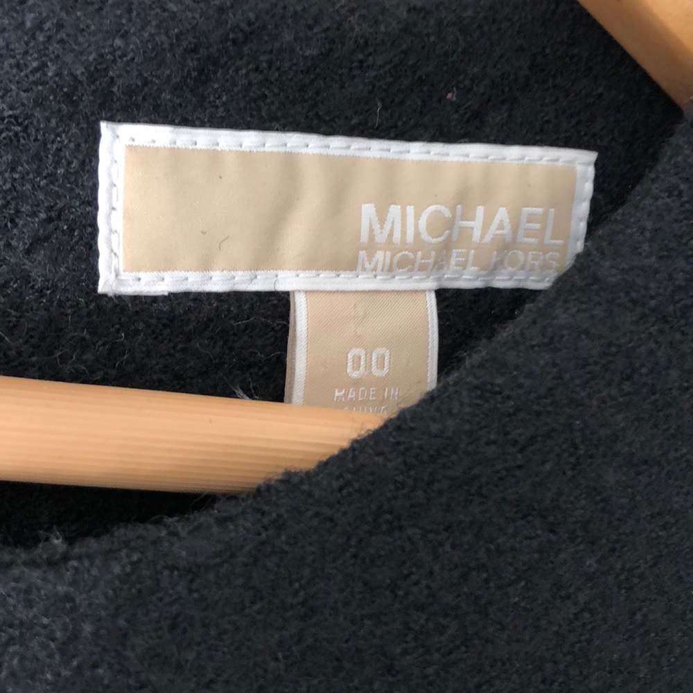 Michael Kors Black Sleeveless Wool Dress - Picture 8 of 8